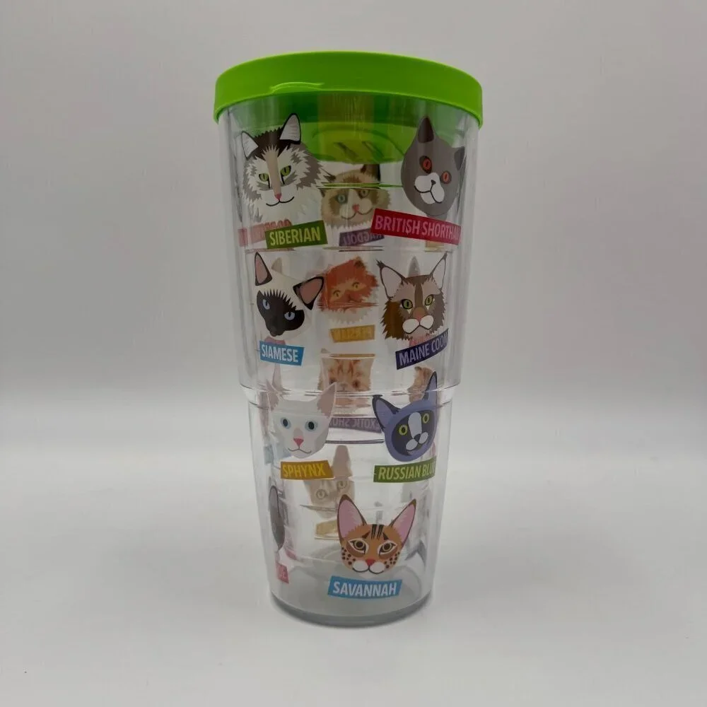 Tervis 24oz Tumbler with Lid Assorted Cats